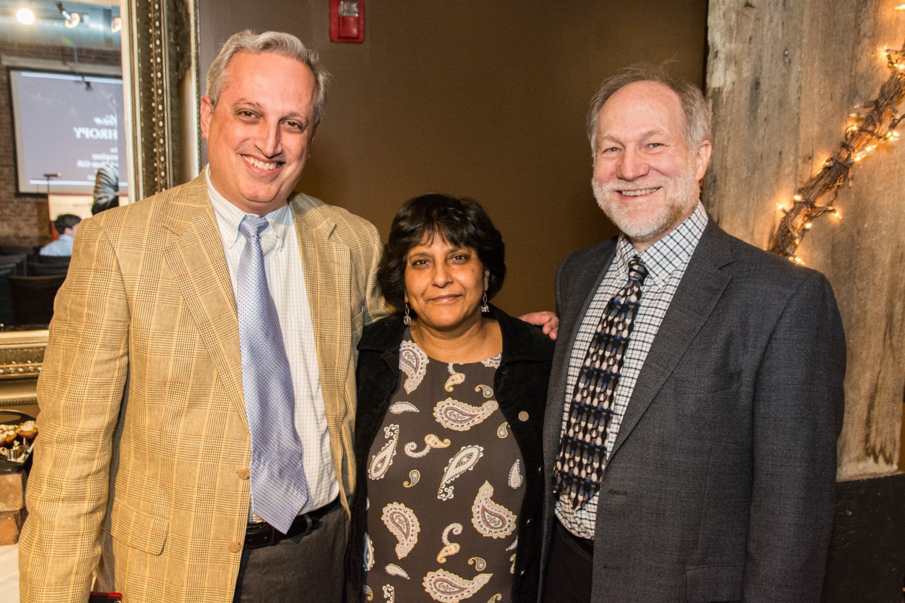 Adrian Gheorghian, Dr. Rosemary Ouseph, John Edwards